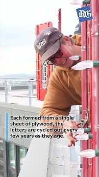 Peace on Earth sign returns to Ya-Po-Ah Terrace