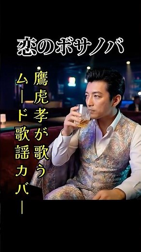 【名曲カバ－シリーズ】恋のボサノバ｜鷹虎 孝（眞坂孝夫カバー） #ムード歌謡 #カバー曲 #ボサノバジャズ