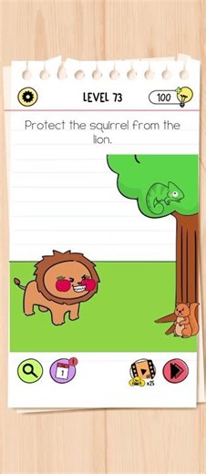 brain test game level -73