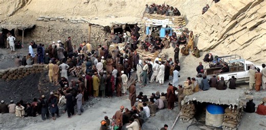Quetta mine explosion: Four miners dead, eight still trapped