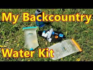 The Best Backpacking Water Filter System? | Sawyer Squeeze w/ 2 Cnoc Vectos