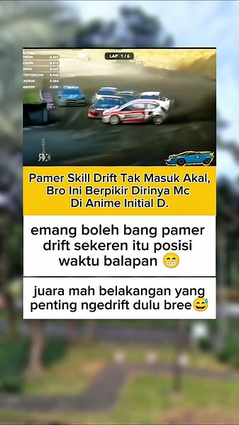 Showing Off Insane Drift Skills, This Bro Thinks He's the MC in Initial D
