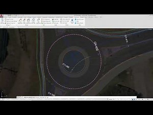 Roundabout Tool | Creating Alignments and Template