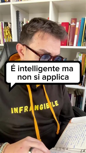 È intelligente ma non si applica
