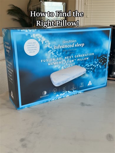 Finding the right pillow height is one of the most overlooked factors when it comes to quality sleep. With hundreds of pillows on the market, choosing the right one can feel overwhelming, but the goal is actually simple: proper support and alignment. 🛏️ The right pillow should keep your head, neck, and spine in a neutral position. If your pillow is too high or too low, it can place strain on your neck and shoulders, which can lead to discomfort, poor sleep quality, and waking up sore. Pillow he