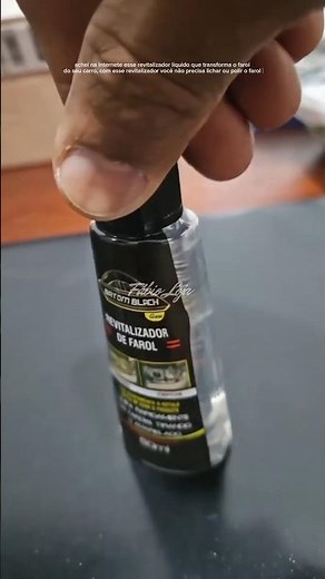 Headlight Restorer [Fábio Loja] How to Restore Your Car's Headlight / Headlight Revitalizer
