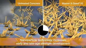 WATCH this video to see how Master X-Seed 55, our strength-enhancing concrete admixture, can improve production efficiency by increasing early & late-age strength development. Learn more at: http://bit.ly/2Rr4zC4 | Master Builders Solutions