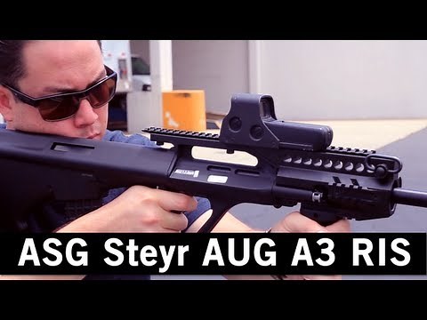 Airsoft GI - ASG Steyr AUG A3 Assault Rifle AEG with Rail System