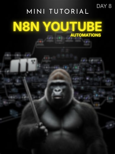 Follow me and comment “AI” and I’ll DM you my updated guide showing how I use Claude AI to generate full n8n automations straight from normal English ⚡🤖 Most people waste hours dragging nodes, rewriting JSON, and manually testing every tiny step. I built a faster system. This guide shows you how to skip all of that and turn any idea into a complete n8n workflow in seconds. You can even use the same setup to build a full n8n YouTube video autopilot that uploads, schedules, repurposes, and analyz