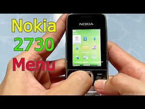 Nokia 2730 Menu and Function