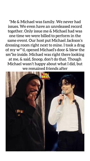 Snoop Dogg Reveals Hilarious Reason Michael Jackson Scolded Him Backstage! #snoopdogg #shorts #fyp