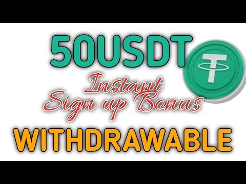 How to Claim Free 50USDT Instant Sign up Bonus || Withdrawable Airdrop - New Crypto Loot