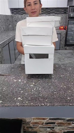 tatlong cake box sa halagang P25 lang! | BABy H. MB Cakes & baking supplies online shop