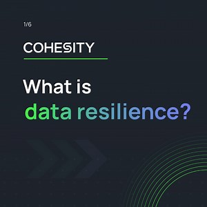  Data is the lifeblood of your business. Any disruption or loss can lead to severe consequences. A #dataresilience strategy is the foundation of modern #datasecurity and management. Scroll through for the basics, then read the whitepaper to go deeper: https://cohesity.co/3SOsbnJ | Cohesity | Facebook