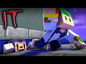 殺人ピエロのペニーワイズが襲ってくる！それを見る前に館から急いで脱出しろ！『イット IT』【まいくら・マインクラフト】