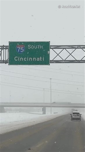 Punxsutawney Phil says 6 more weeks of winter. #snow #snowstorm #roadtrip #snowfall #travel