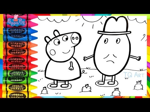 How To Draw Mr. Potato and Peppa Pig🐽| Peppa Pig