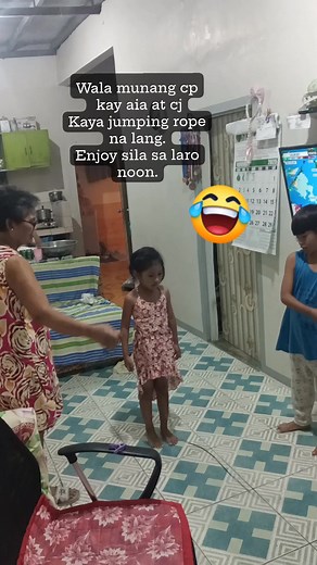 1.8K views · 47 reactions | Jumping rope for today's video  #jumpingrope #playing #batang90s #kids #luksonglubid | Shana Je | Facebook