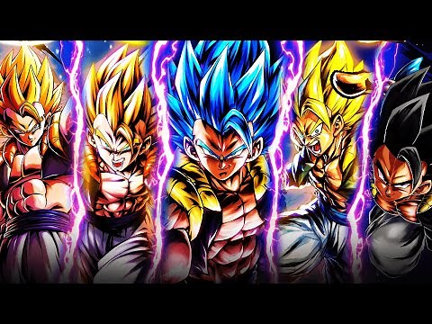 LEGENDARY FINISH SSJ Blue Gogeta & The ALL Gogeta Forms Team In Dragon Ball Legends!