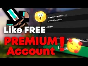 "Get Like a *FREE PREMIUM ACCOUNT* For Minecraft !! "