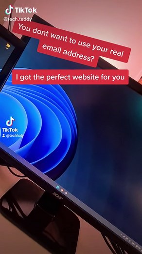 how to create a Temporary Email Address #fyp #fy #coolwebsite #coolwebsites #website #websites #hacks #thankmelater #temporaryemail #müllmail