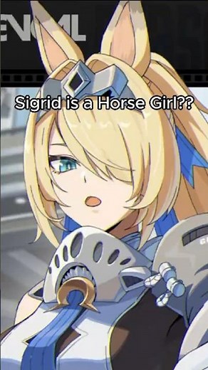 Horse Girl in Zenless Zone Zero #sigrid #zenlesszonezero