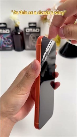 OTAO 0.07mm ultra-thin AR glass screen protector #otao #iphone#screenprotector #iphone17promax