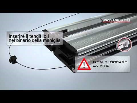 Istruzioni montaggio assemblaggio zanzariera DIVA KIT