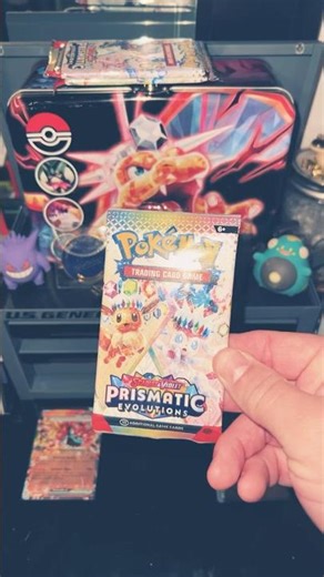 Prismatic Evolutions is getting Friendly in Paldea! #pokemon #hit #pokemoncards #usmcvet