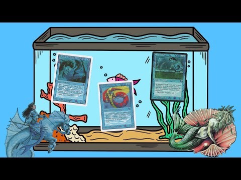 Mono U Merfolk vs GW Leprechaun Ward | Old School Magic the Gathering #mtg9394