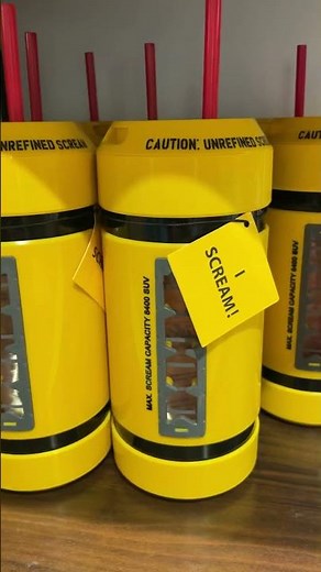 Monsters Inc Scream Canister Cup At Disney’s Hollywood Studios #Shorts