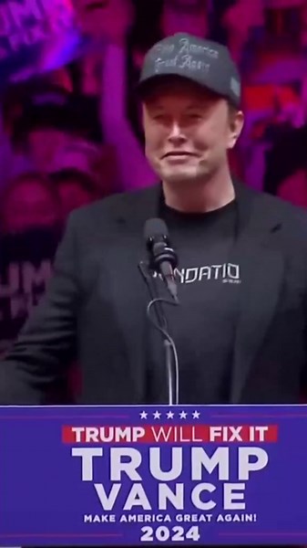 Musk puts on wild US accent to lead chants of 'USA' at Trump rally