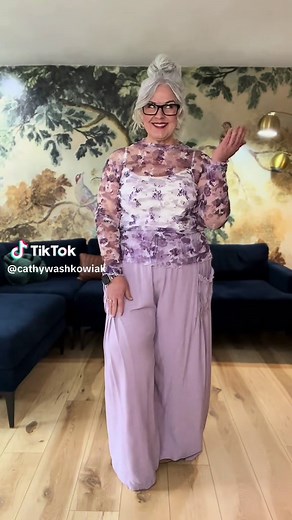This mesh top is soooooo sweet and I’m a size 16 wearing XXL. The blazer is older JCrew, I’ll link what I can in my LTK 🤗💜 #over50fashion #over50style #over50club #OOTD #dopaminedressing @SCUSTY