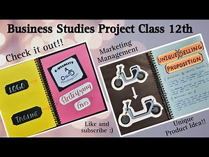 Business Studies Project Class 12th| Best project on Marketing Management| Product: Electric Vehicle