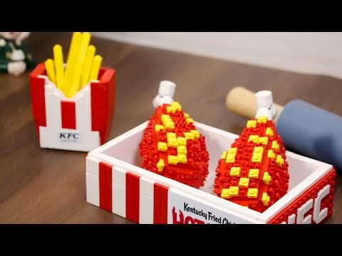 LEGO Cooking: Making KFC Fried Chicken 🍗🧱