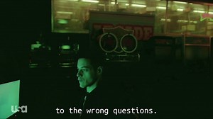208K views · 1.2K shares | Answers. Questions. An infinite loop, one always leading to the other. season_2.0. Mr. Robot. 7.13.16. USA Network. | Mr. Robot | Facebook