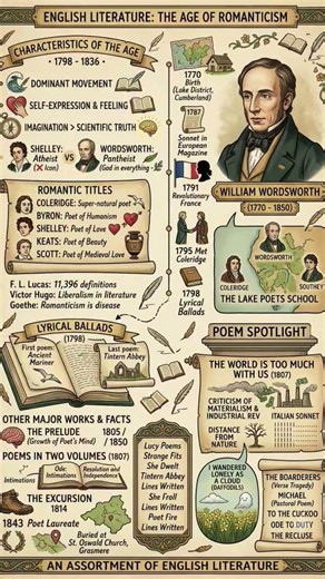 william Wordsworth #english literature #ugcnet #exam #tgtpgtexam
