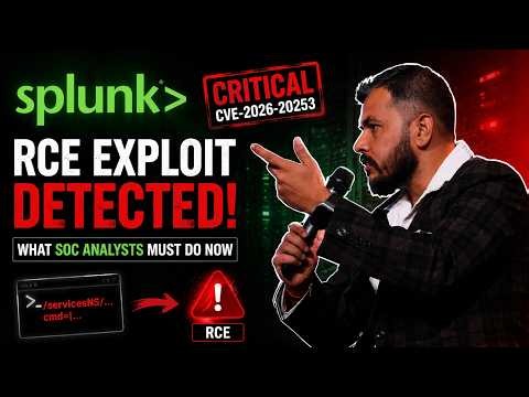 I HACKED 😱 Splunk Enterprise (and you can too) (CVE-2026-20253 DEMO) | hacker vlog
