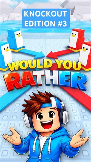 This Would You Rather Will Make You Say 67 #roblox #wouldyourather #robloxknockout
