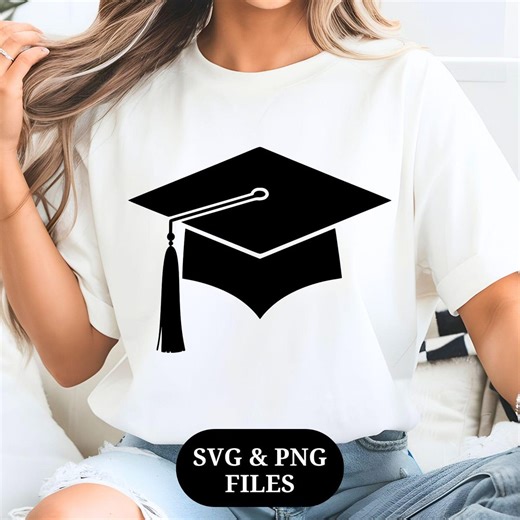 Graduation Cap SVG PNG, Graduate Clipart, Senior Gift, Cricut Cut File (digital Download) - Etsy