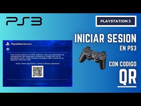 iniciar sesion en ps3 codigo qr
