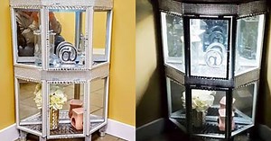 DIY Curio Cabinet Decor For The Home