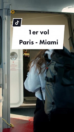 Premier vol Paris - Miami avec French Bee
