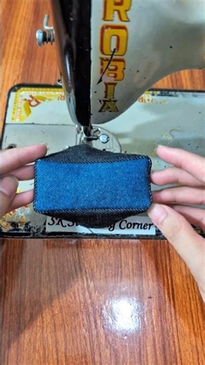 No measurements needed! Sew perfect squares, rectangles & more the easy way✂️#SewingTips #SewingHack
