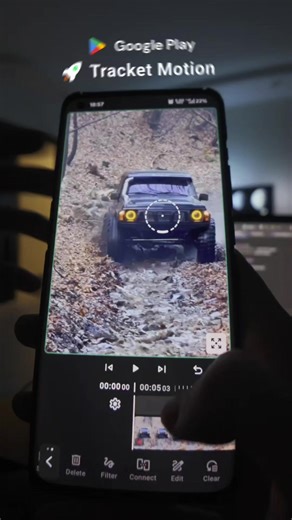 Testing a Motion Tracking Video Editor App for Android