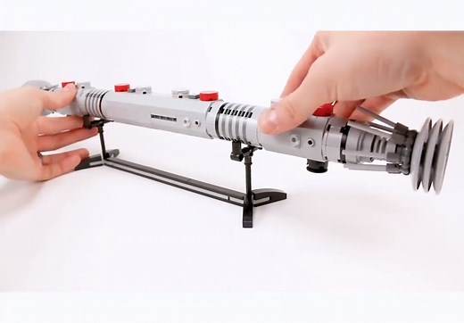 161K views · 905 reactions | Speed building Darth Maul's lightsaber...