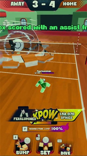 TSH IN VOLLEYBALL LEGENDS IS OVERPOWERED #roblox #volleyballlegends #fypシ