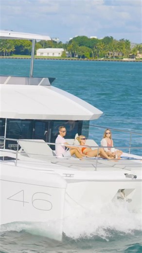 1.4K views · 266 reactions | Tag a buddy you’d want to hang on the bow of the Leopard 46 PC with!  Explore the 46 PC at the link in bio. #LeopardCatamarans | Leopard Catamarans | Facebook