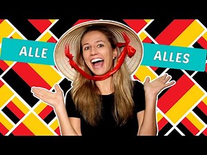 German Q&A: ALLE vs ALLES (Quick Explanation)