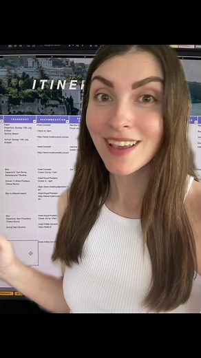 Grab our Ultimate Travel Planner from smartwomensociety.com#travelspreadsheet #travelplanner #planyourholiday #travelplanning #spreadsheet #holidayplanner #vacationplanners